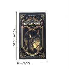 1 pièce - Déverrouillage des mystères du futur avec 78 cartes de tarot steampunk
