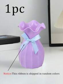 1 Modern Home Decoration Vase Desktop Flower Arrangement Plastic Vase Resistant To Fall And Collision For Decorating Rooms, Bedrooms, Living Rooms, Balconies, Restaurants, Kitchens, Holiday Party Decorations Room Decor Flower Vase Glass Vase