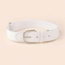 Adjustable Baseball/Softball Elastic Waist Belt For Teens & Adults, Personalized Metal Buckle Fall, Autumn, Halloween