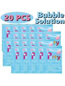 1Set100ml Concentrated Bubble Solution - 10x Concentrated Refill Liquid - Dilutes To Make 1L Bubble Solution, Suitable For Both Boys And Girls. Easily Mixable For Bubble Machines, Bubble Wands, Great Value Party Toy, Ideal For Themed Parties, Events, Ceremonies, Carnivals, Easter, Birthday Parties, Party Favors, Camping Trips, Carnival Kids, Foam, Party Favors Kids - Multicolor - View 8