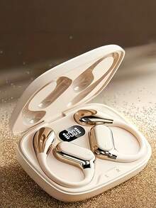 NEW SENYANG 无线夹式睡眠耳机，带智能耳塞 - HIFI 立体声低音，高清立体声通话，兼容 Android，耳夹式运动耳机 - 均碼 - 查看 2