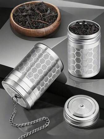 1pc Tea Infuser For Loose Tea, 304 Stainless Steel Tea Diffuser Filter With Chain Hook, Ultra Fine Mesh Tea Infuser For Teapots, Mugs, Water Bottles, Coffee, Spices And Condiments. Back To School