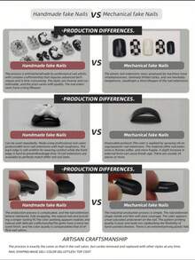 10Pcs/Pack Handmade Snake Skin Textured Sexy Short Removable False Nails, Suitable For Wedding, Dating, Parties, Festivals Press On Nails Nail Supplies Nails - White - View 11