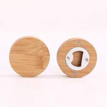 5pcs/10pcs/20pcs/30pcs Customized Magnetic Wooden Round Bottle Opener, Wedding Gift, Guest Favors, DIY Text, Name, Blessing, Bottle Opener, Suitable For Wedding, Party, Bar, Gift For Father,Multi-Functional, Ornamental,Reusable,Exquisite,Stylish,High-Quality,Colorful,Modern,Custom,Personalized,Unique,Ideal Gifts For Him,Ideal Gifts For Her,Boyfriend,Dad,Girlfriend,Mom,Family,Friends,Tea Room,Home,Garden,Office,For Anniversaries,For Valentine's Day,For Mother's Day,For Birthdays,For Father's Day,For Graduation,For Weddings,For Housewarming