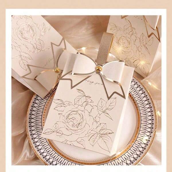 20pcs/30pcs, Gift Box For Weddings, Parties, Wedding Gift Box, Party Favors For Guest, Gift Boxes, Wedding Decorations For Reception