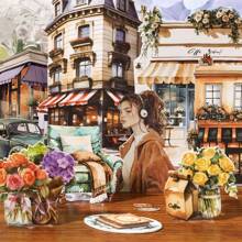 Scrapbook Stickers Book - 20 Sheets Decoractive Papers & 30 Sheets Aesthetic Pre-Cut People Washi Stickers For Journaling Junk Journaling, Decorative Ephemera Arts Craft