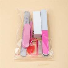 7pcs Nail Care Tool Set, Manicure & Pedicure Kit For Buffing, Polishing, Cleaning And Cuticle Removal,Nail Supplies,Nail Tools,Nail Art Tools,Back To School,Nails,Nail Tools For Press On Nails,Manicure Pedicure Tools