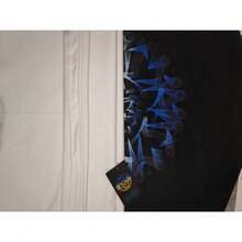 camisa blanca de otaku  Casual-Básico  Deportes al aire libre - Estilo fútbol  Halloween  Dibujos animados  Primavera/Verano  Oversized  Hombros Exagerados    Día del Padre - Blanco - Ver 4