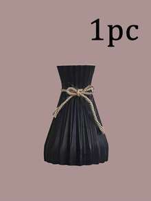 1 Modern Home Decoration Vase Desktop Flower Arrangement Plastic Vase Resistant To Fall And Collision For Decorating Rooms, Bedrooms, Living Rooms, Balconies, Restaurants, Kitchens, Holiday Party Decorations Room Decor Flower Vase Glass Vase