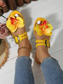 Sandálias femininas, chinelos da moda, sandálias com tiras transparentes, decoração com corrente dourada, bico redondo, sandálias casuais antiderrapantes, adequadas para praia, férias, rua e uso diário