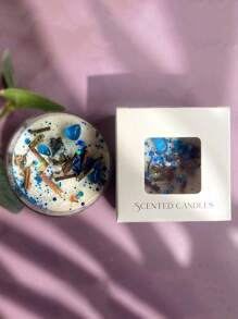 6 cajas de velas aromáticas con flores secas de cristal, decoración con purpurina de colores, 6 fragancias perfectamente combinadas para mejorar el ambiente romántico, ¡excelentes como regalo para fiestas!