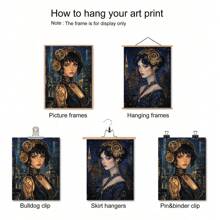 1pc/3pcs Set Modern Decorative Art In Contemporary Style, Interior Wall Art, Recommended For Home Office, Living Room, Bedroom, Dining Room, Dining Room, Wall Decoration Wall Arts Posters,NO Frame/With Frame