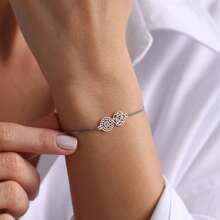 Personalized 1-5 Birth Flowers Bracelet, Birth Flower Family Bracelet, Elegant Personalized Jewelry, Birth Flower Jewelry, Mother's Day Gifts,Gold,Stylish,Colorful,Vintage,Simple,Unisex,Casual,Cuties,Custom,Personalized,Unique,Ideal Gifts For Him,Ideal Gifts For Her,Her,Boyfriend,Girlfriend,Dad,Mom,Family,Friends,For Anniversaries,For Birthdays,For Graduation,For Prom,For Party,Jewelry,Jewelry,School Supplies,Back To School,For Office,For School,For Classroom,For Teacher Gifts,For University,For Colleague,For Dorm Rooms,For Teacher,For Boys And Girls,For Teenagers,Junior High School Students,Middle School Students,High School Senior High School Students,College Students,University Students,Freshman,Sophomore,Underclassmen,Chic Autum, Chic Winter