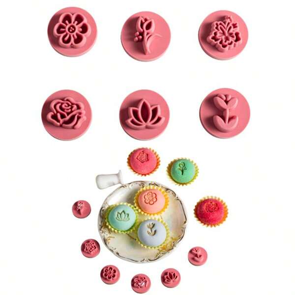 kit Carimbo Rosas Dia Das Maes Marcador De Docinhos Brigadeiros Bluestar