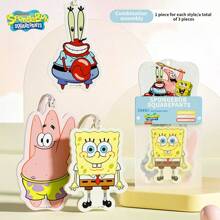 SPONGEBOB 3 Stücke Autoduft Aromatherapie Lufterfrischer - lang anhaltender Duft, Autoduftbaum für Innenraum, Autoduftbaum