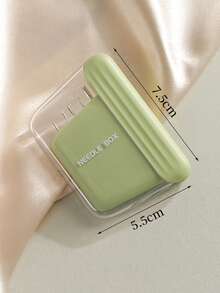 1pc Magnetic Needle And Thread Box, Light Luxury Cream Style Home High-End Quality Home Sewing And Tidying Needle And Thread Kit. - Multicolor - View 10