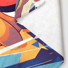 pokemon 1pc Pokemon Series Cartoon Print Flannel Blanket - Soft & Cozy Multipurpose Blanket Suitable For Living Room, Bedroom, Camping And Travel, Suitable For All Seasons, Bedroom Blanket | Cartoon Theme | Warm Blanket