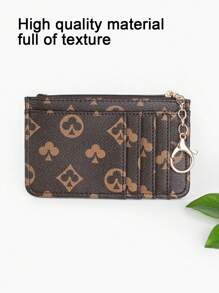 Ultra-Slim Women's PU Leather Bifold Wallet - Multi-Functional Credit Card Holder & Coin Purse With RFID Protection Minimalist Solid Color Coin Purse, All-Match Clutch Bifold Wallet, Portable Slim Credit Card Holder