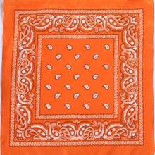 1 szt. Klasyczny retro styl uliczny z nadrukiem orzechów nerkowca Paisley kwadratowy szalik bandana, uniwersalny jako apaszka, opaska na głowę, opaska na nadgarstek, chusta na głowę, opaska na czoło, kieszonkowy kwadrat