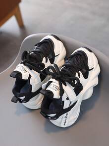 2025 Spring New Style Children/Kids Casual Sports Shoes Thick Sole Sneakers, Fashionable For Boys & Girls - Multicolor - View 3