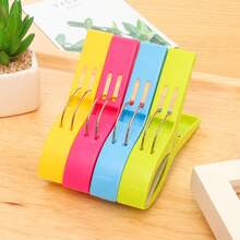 4pcs/8pcs Windproof Plastic Clothes Drying Clip, Multifunctional Anti Slip Clothes Drying Clip