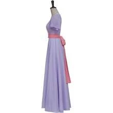 Rose Role Playing Dress, Bridgeton Evening Dress, Regent Dress Halloween - Mauve Purple - View 4