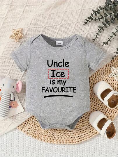 [Personnalisé] Body à manches courtes personnalisé avec nom personnalisé pour bébés filles et garçons, combinaison décontractée mignonne, cadeau d'anniversaire parfait - gris