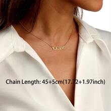 Vòng cổ ngày tùy chỉnh, Vòng cổ ngày đặc biệt, Mặt dây chuyền số tinh tế, Quà tặng cho cô ấy, Quà tặng Giáng sinh - Nhiều màu - Xem 4