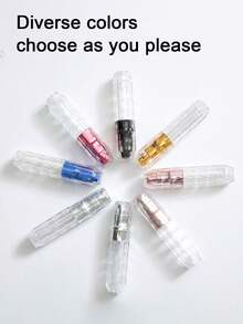 1pc Portable Mini Refillable Perfume Atomizer Bottle Atomizer Travel Size Spray Bottles Accessories 5ml/0.2oz Gold Travel Essentials, Travel Organizer For Beach, Summer Vacation Back To School School Supplies Holiday Camping Holiday Essentials Perfume For Women Perfume For Men Travel Accessories - View 8