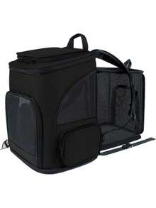 Pet Carrier, Cat Carrier, Handheld Pet Bag, Pet Transporter Backpack - Soft Sided Cat Carrier Medium For Cats And Small Dogs Up To 15 Lbs, Pet Carrier Bag, Airline Approved Travel Dog Carrier Cat Carrier Cat Bag - Multicolor - View 5