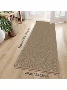 1 Piece Of Sisal-Textured Passageway Rug. It Is Suitable To Be Used As A Carpet In Bedrooms Living Rooms Entrance Hallways And Outdoors. It Is Easy To Clean, Machine Washable And Wear-Resistant. It Can Also Be Used As A Cat Scratching Mat, Room Decoration