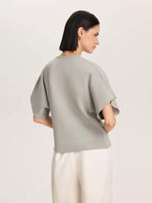 Cárdigan de punto informal de unicolor con botones delanteros para mujer, para verano y otoño