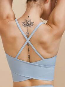 1Pc Brahma Totem Temporary Tattoos Semi Permanent Tattoo Waterproof Sweatproof Last For 1-2 Weeks Realistic Herbal Juice Anti-Friction Non-Reflective Faux Black Fake Tattoos For Woman And Men Tattoo Stickers For Arm, Chest, Leg, Abdomen, Waist, Finger, Neck, Spine, Modernist Body Art - Black - View 3