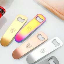 1pc Creative Gift Thick Metal Stainless Steel Beer Opener Bottle Opener