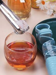 Portable Home Ice Cube Tray, DIY Quick Freezing Ice Box, Pull-Out Ice Cube Tray, Kitchen Ice Cube Mold - Multicolor - View 3