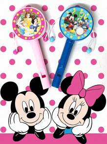 Disney Disney Princess Series,Mickey Mouse Plays The Rattle-Drum Toys.Rattle Bell Cartoon Rattle Drum Toy Kindergarten Baby Early Education Toy.Baby Early Education Toy Rattle Bell Cartoon Rattle Drum Baby Toy.