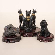 1 Stück vintage einfacher Holzsockel für Kristallkugel - modischer Heimdekoration Glaskugel Kristallkugel Ständer, Heimdekoration, Raumdekoration