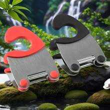 1 pezzo Supporto portautensili da cucina in acciaio inox - molletta classica da fissare al lato della pentola, portacucchiai resistente al calore, contenitore multiuso per riporre gli utensili da cucina, senza alimentazione elettrica, portacucchiai