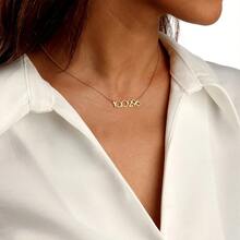 Vòng cổ ngày tùy chỉnh, Vòng cổ ngày đặc biệt, Mặt dây chuyền số tinh tế, Quà tặng cho cô ấy, Quà tặng Giáng sinh - Nhiều màu - Xem 7