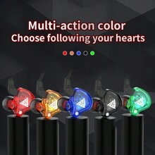 QKZ Original QKZ AK6 Pro EDX Pro 1DD Dynamic Earphones HIFI Bass Earbuds In Ear Monitor With Microphone 3.5mm Sport Noise-Proof Stereo Headset ZST X Dual Drive