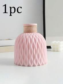 1 Modern Home Decoration Vase Desktop Flower Arrangement Plastic Vase Resistant To Fall And Collision For Decorating Rooms, Bedrooms, Living Rooms, Balconies, Restaurants, Kitchens, Holiday Party Decorations Room Decor Flower Vase Glass Vase