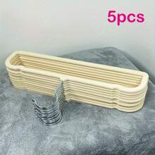 20/10/5/1 Stück Samt Hosenbügel, Samt Hosen Bügel mit 360° schwenkbaren Haken, platzsparender Kleiderschrank Organizer, rutschfeste Beschichtung, Multifunktional für Jeans, Schals, BHs und Handtücher