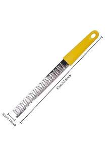 1/3pcs Stainless Steel Cheese Grater Kitchen Baking Multifunctional Cheese Grater Chocolate Lemon Grater Vegetable And Fruit Grater - Multicolor - View 4