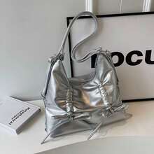 New Arrival Large Capacity Commuter Tote Bag, Versatile Chain Shoulder Crossbody High-End Backpack For Women - Black - View 2