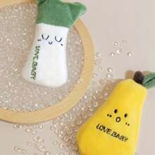 Baby's Anti-Scare Jumping Hand Holding Doll Suitable For Baby's Hand Holding Doll Cute Cartoon Animal Shape Perfect Birthday Gift