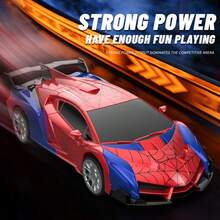 一键变形遥控机器人车，电动遥控车，儿童玩具车 - 彩色 - 查看 10