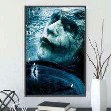 WB 1/15PCS DC Batman The Dark Knight Poster Movie Figures Home Decoration Painting Wall Art Bedroom Cartoons Decor Wallpaper Wall Bedroom Decoration - Frameless
