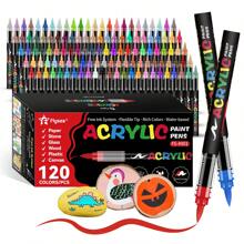 1 Stück Flüssigacryl Markerstift, weiche Spitze, drucklos, Zeichnen für Studenten, farbiger Marker, Graffiti, geschichtete Farben, DIY Kunstpinsel