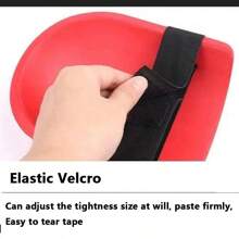 2 piezas Rodilleras multicolor ajustables y elásticas, protección para las rodillas para jardinería, colocación de azulejos, construcción, anti-agua, anti-humedad, rodilleras de EVA anti-desgaste