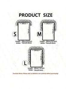 1 件编织婴儿床围垫儿童房装饰，新生儿床护栏，柔软婴儿床衬垫
